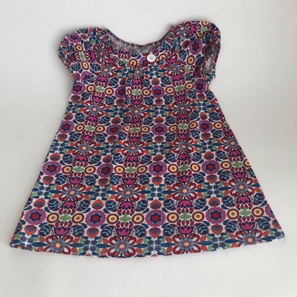 Hanna Andersson Colorful Flower Dress